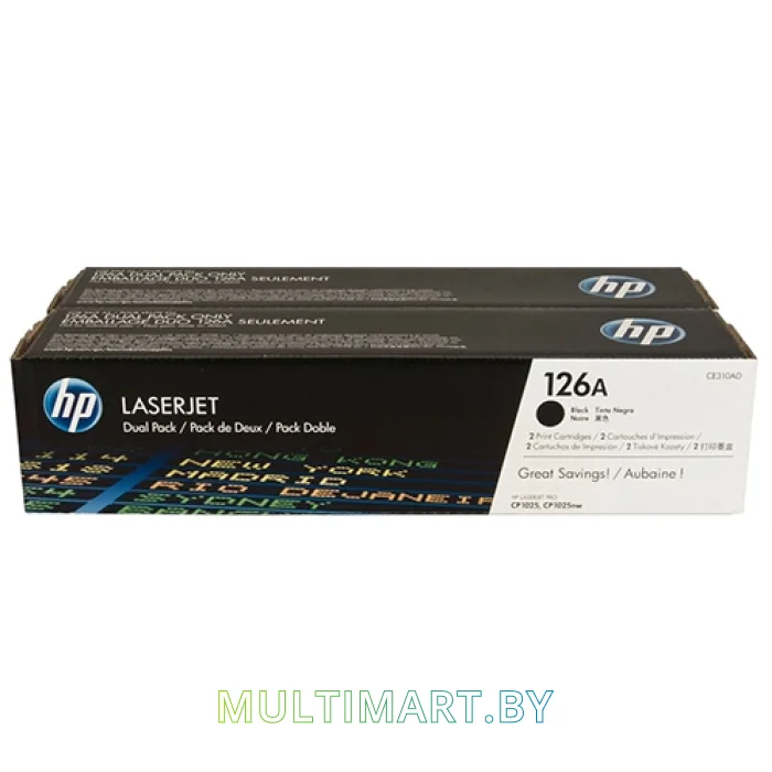 Набор картриждей HP 126A (CE310AD)